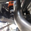 SV650ABSのリアショックを取り付ける